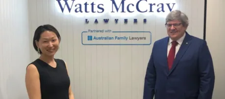 Justin Dowd interviewed by Japanese TV on Australian family law trends