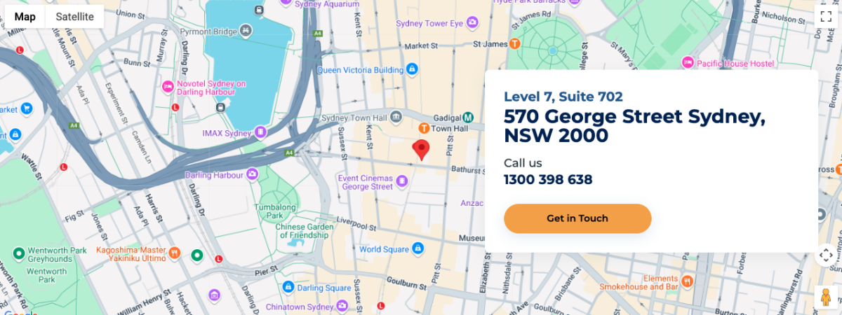 Watts McCray Sydney Address 570 George Street Sydney NSW 200